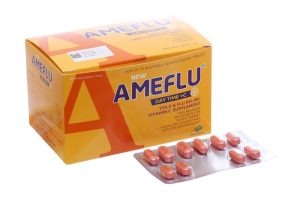 Ameflu Daytime +C: Thuốc trị cảm cúm (10 vỉ x 10 viên)