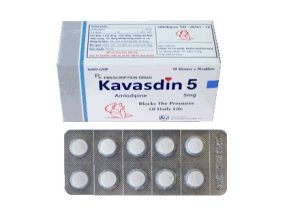 Kavasdin 5mg: Thuốc điều trị tăng huyết áp (hộp/100v)