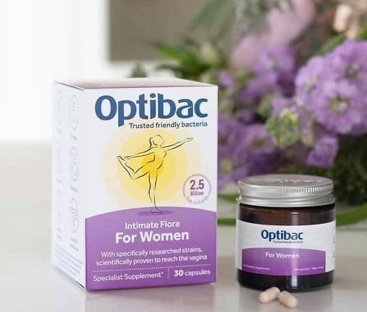 Optibac Probiotic For Women – Men phụ khoa cho nữ giới (Hộp 30 viên)