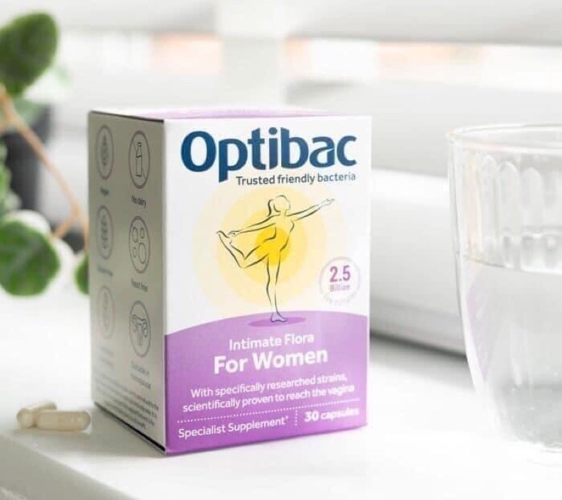 Optibac Probiotic For Women – Men phụ khoa cho nữ giới (Hộp 30 viên)