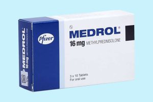 Medrol 16mg – Thuốc kháng viêm (3 vỉ x 10 viên/hộp)