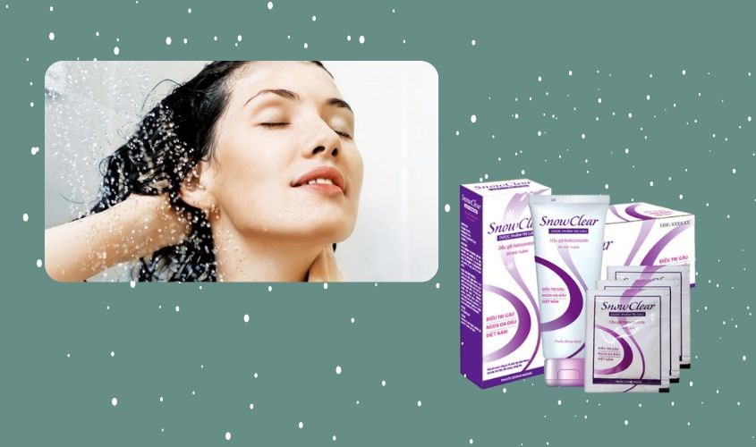 Dầu gội SnowClear trị nấm và gàu hiệu quả