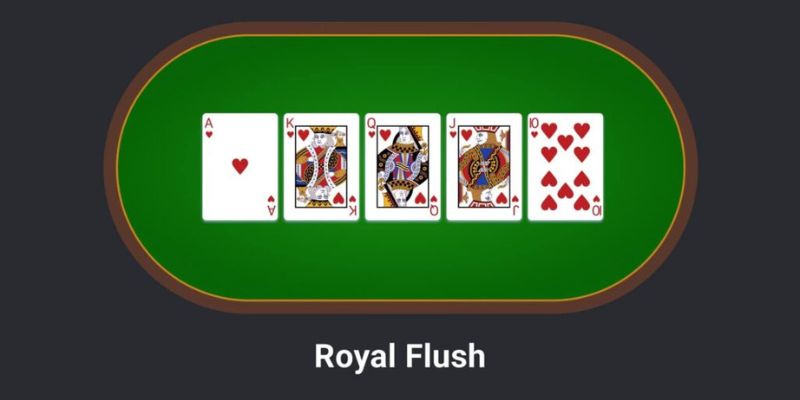 Royal Flush là gì? Bí quyết để có ván bài mạnh nhất trong poker