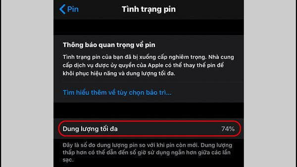 Lỗi pin iPhone: Nguyên nhân và cách khắc phục lỗi pin iPhone hiệu quả