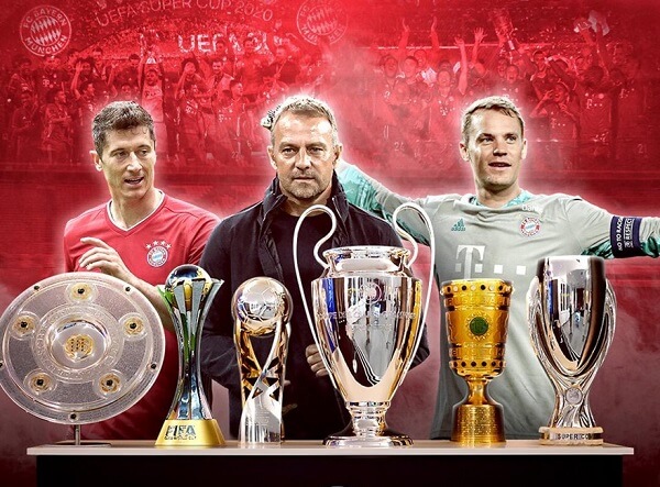 Danh Sách Đội Bóng Giành Cú Ăn 6 Trong Lịch Sử Vĩ Đại Nhất